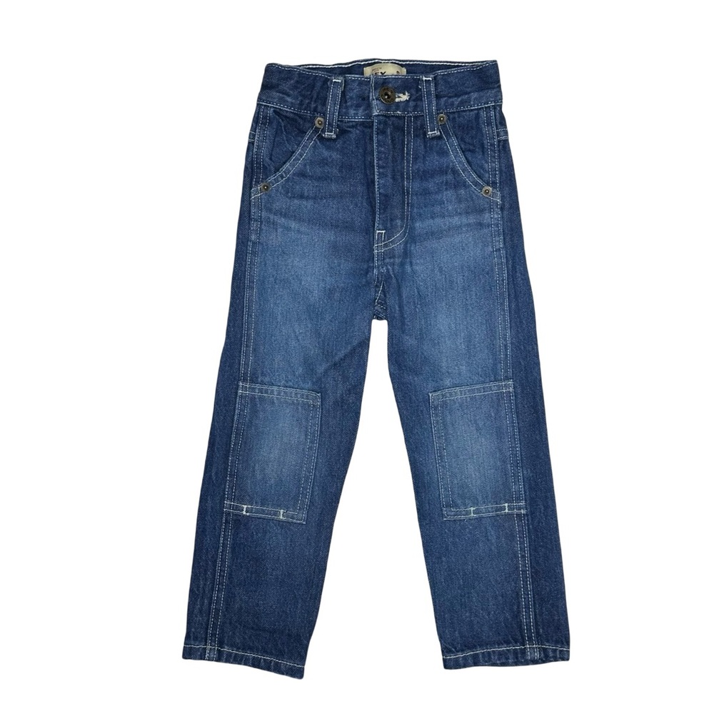 Hey Gang Jeans With‎ Chainstitch Heart